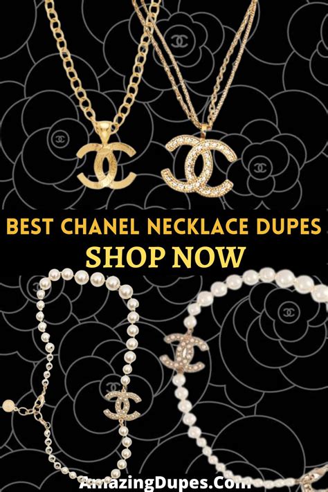 chanel amazon dupe|fake chanel necklace.